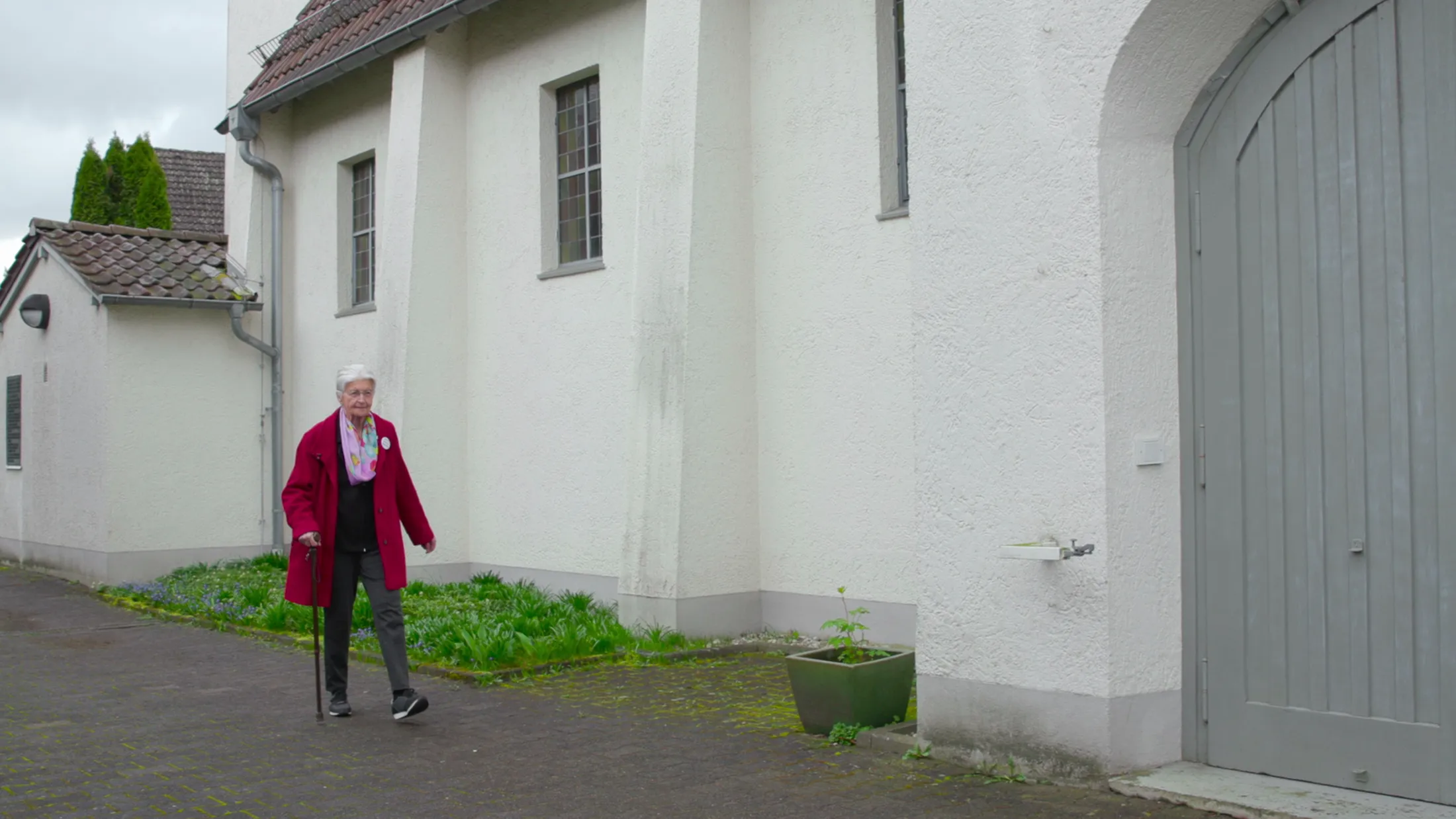 Heidi Rosenstock attends the Protestant church in her community.