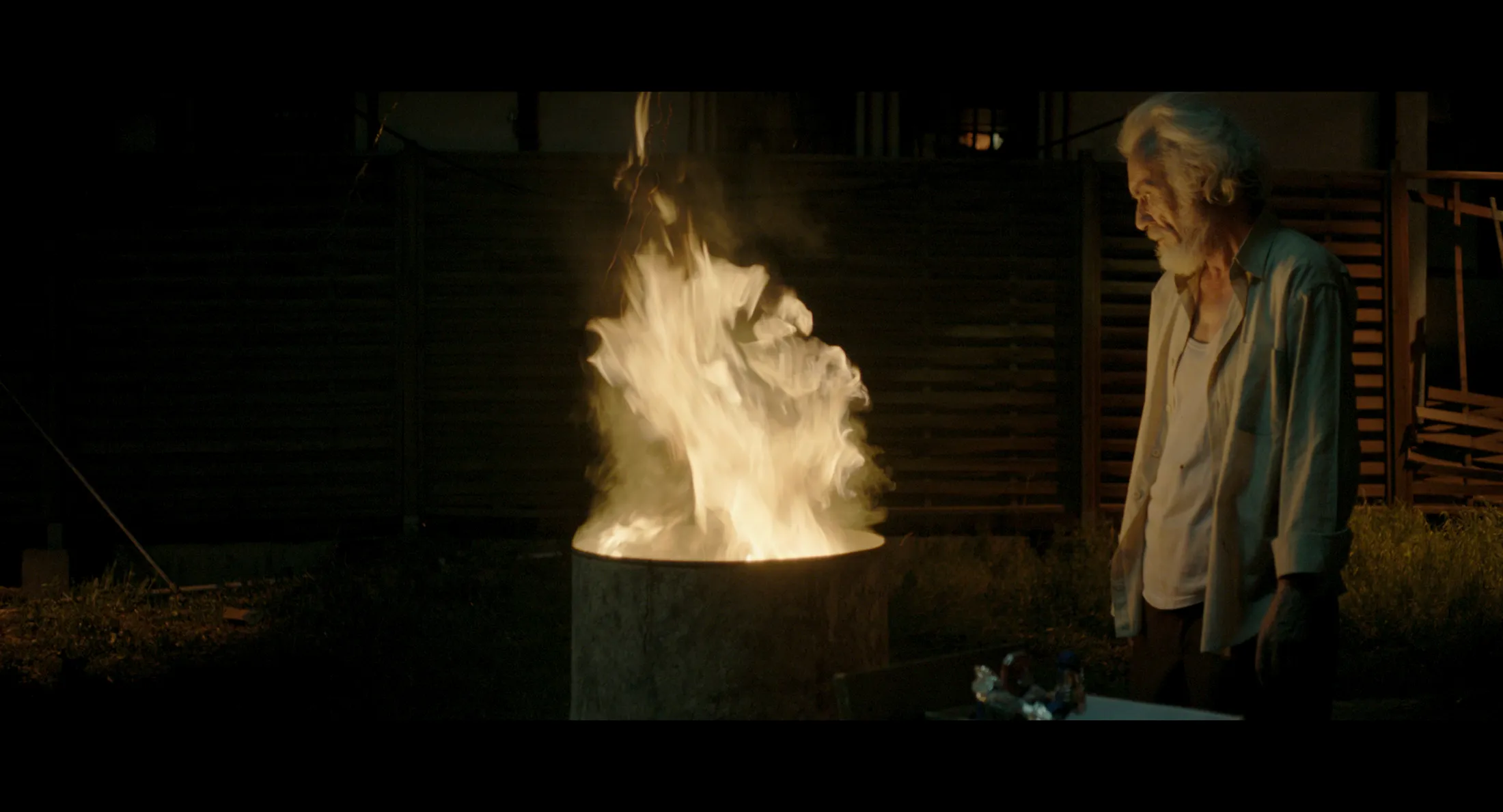 Selman Jusufi burns things from his past