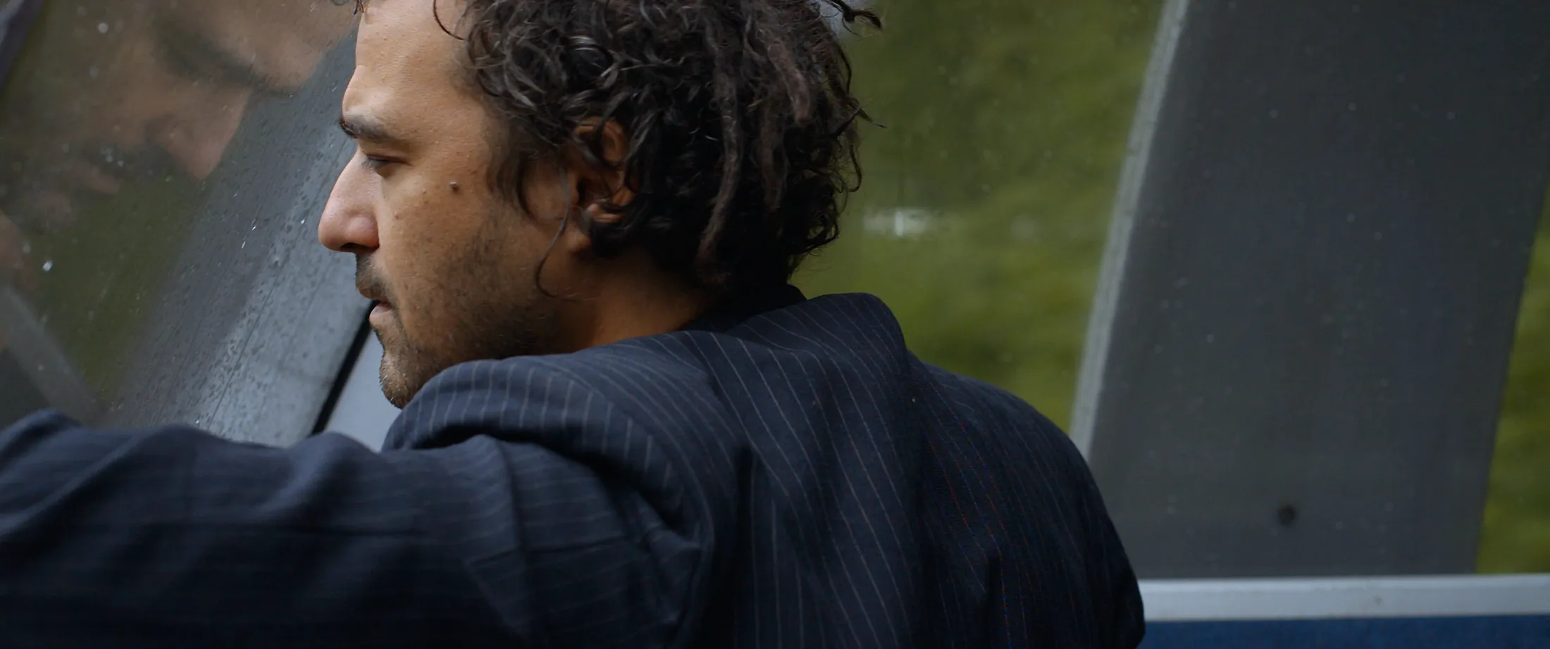 Scene inside the Hungerburgbahn from “Innside Paradise”