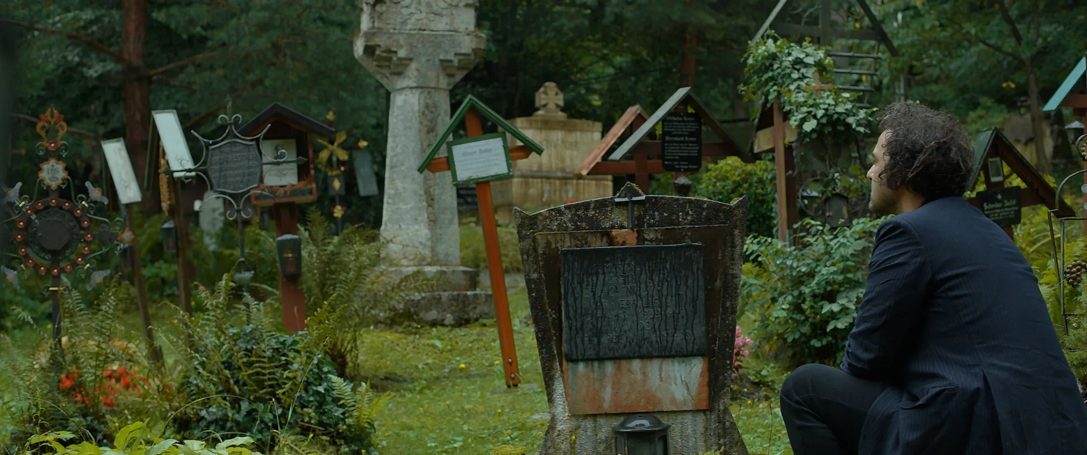 Shot at Tummelplatz cemetery, Innsbruck, in “Innside Paradise”